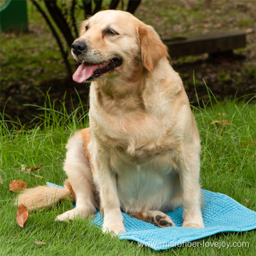 Cat Dog Bath Cleaning Chenille Pet Towel